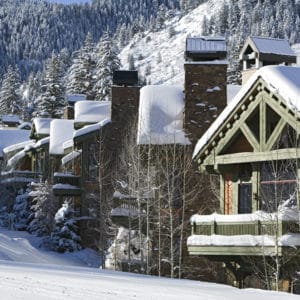 outside from the slopes